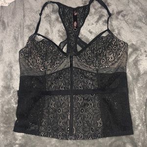 Lace black Victoria secret corset
